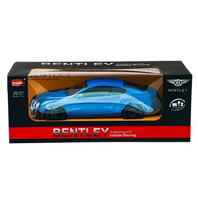 Машинка р/у 1:14 Meizhi лиценз. Bentley Coupe (синий) (MZ-2048b)