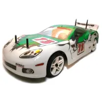 Шоссейная 1:10 Himoto NASCADA HI5101 Brushed (зеленый) (HI5101g)