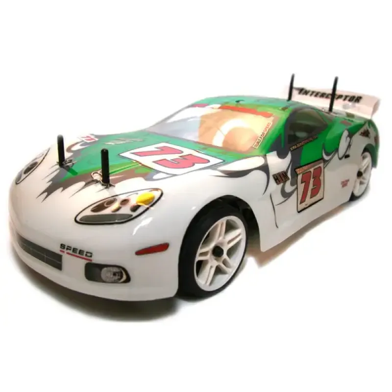 Шоссейная 1:10 Himoto NASCADA HI5101 Brushed (зеленый) (HI5101g)