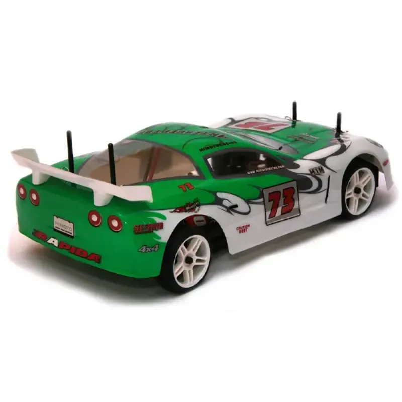 Шоссейная 1:10 Himoto NASCADA HI5101 Brushed (зеленый) (HI5101g)