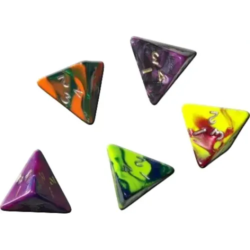 Кубик D4 Mix Color (колір в асортименті)