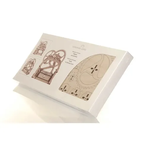 Ukrainian Gears Тривимірна механічна головоломка-конструктор «Механічна скринька» (UG-002)