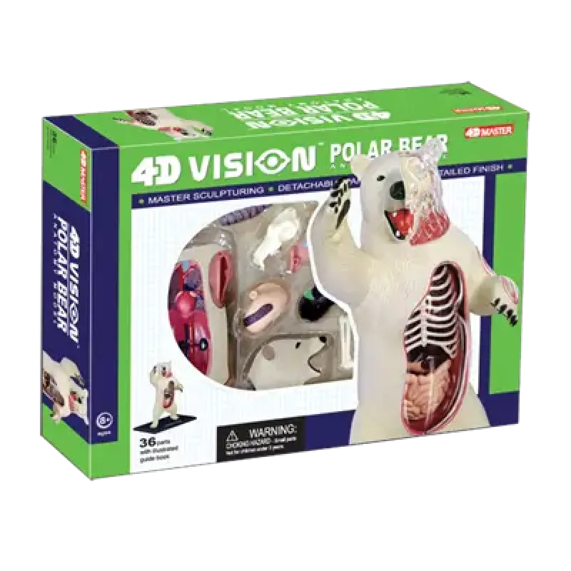 Об`ємна модель 4D Master Білий ведмідь