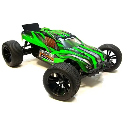 Трагги Трагги 1:10 Himoto Katana E10XT Brushed (зеленый) (E10XTg)