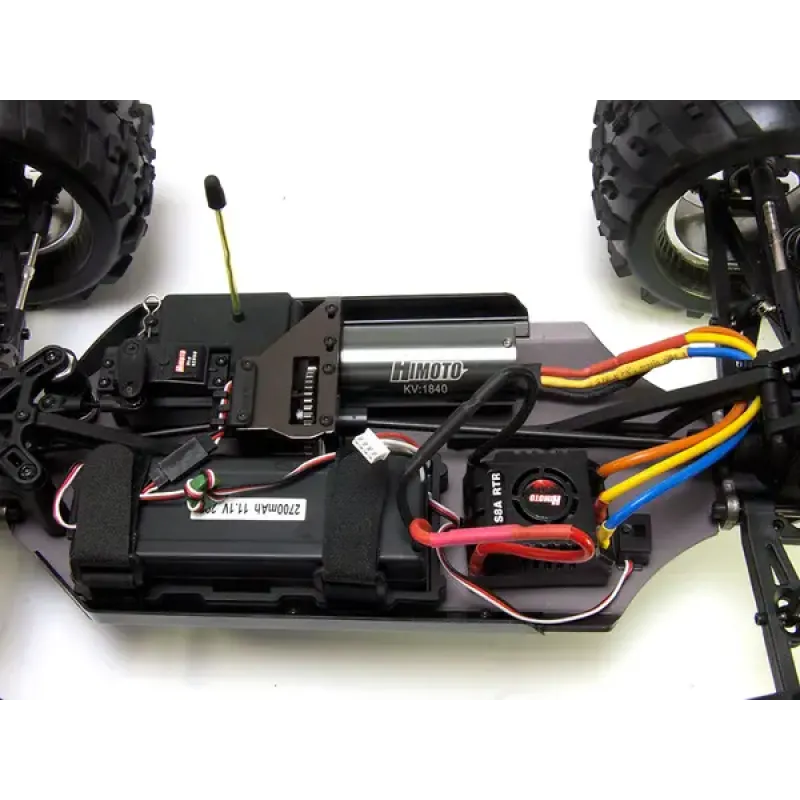 Монстр 1:8 Himoto Raider MegaE8MTL Brushless (зеленый) (MegaE8MTLg)