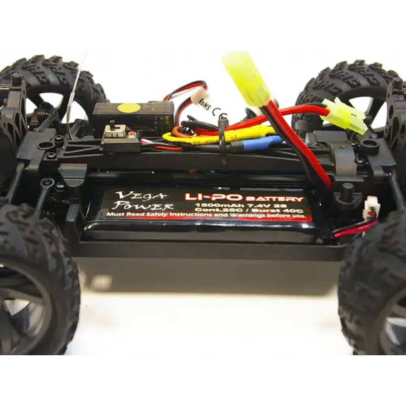 Монстр 1:18 Himoto Mastadon E18MTL Brushless (черный) (E18MTLb)