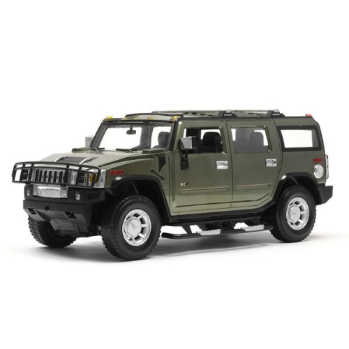 Игрушечные машинки Машинка р/у 1:10 Meizhi лиценз. Hummer H2 (зеленый) (MZ-2056g)