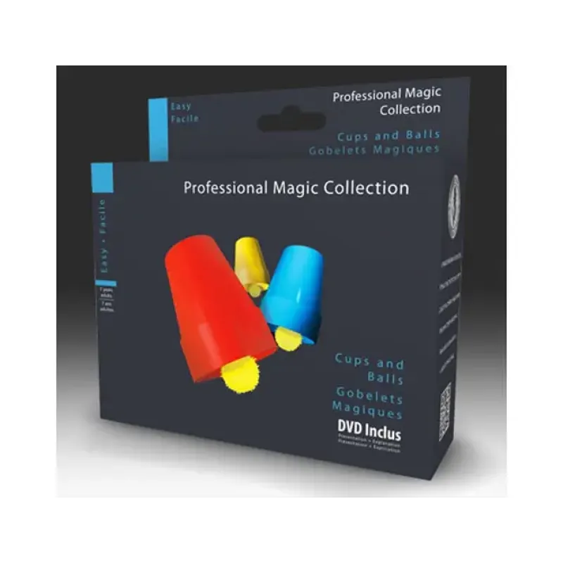 Набір для фокусів Oid Magic "Склянки та кулі" з DVD