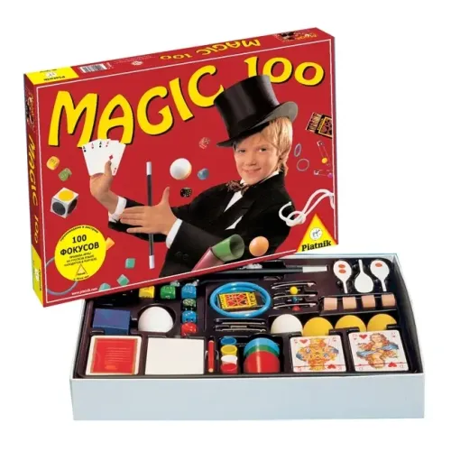 Набор юного мага "100 фокусов"