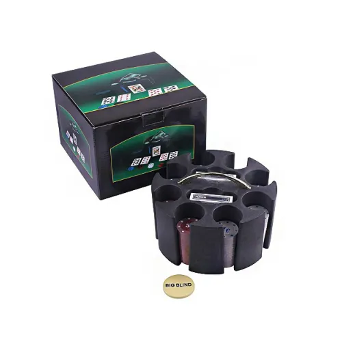 Покерні набори Набір покерний 200 фішок, 2 колоди карт, номінал 1-25, 4гр, (арт. PR04200)