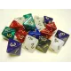 Кубик D8 перламутровый/мраморный (цвет в ассортименте)