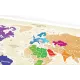 Cкретч карты и постеры Скретч-карта мира Travel Map «Gold World» (рус)