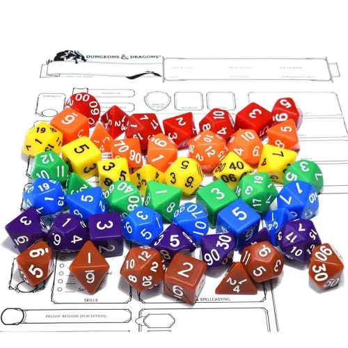 Набір кубиків RPG 7шт (колір в асортименті)