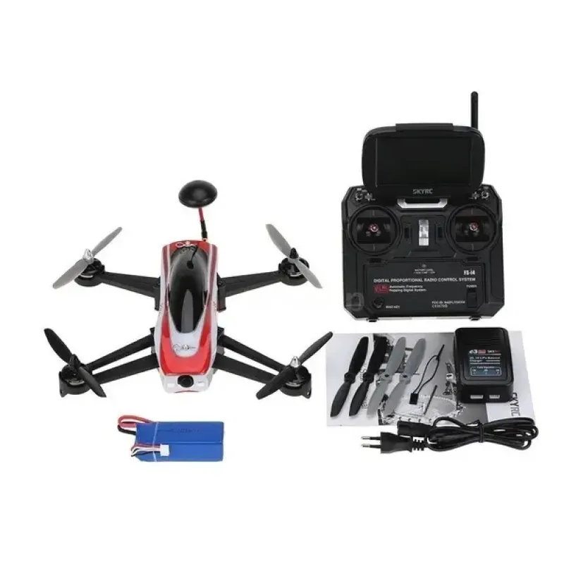 Гоночный FPV квадрокоптер SkyRC Socar 280мм RTF с дисплеем 4"