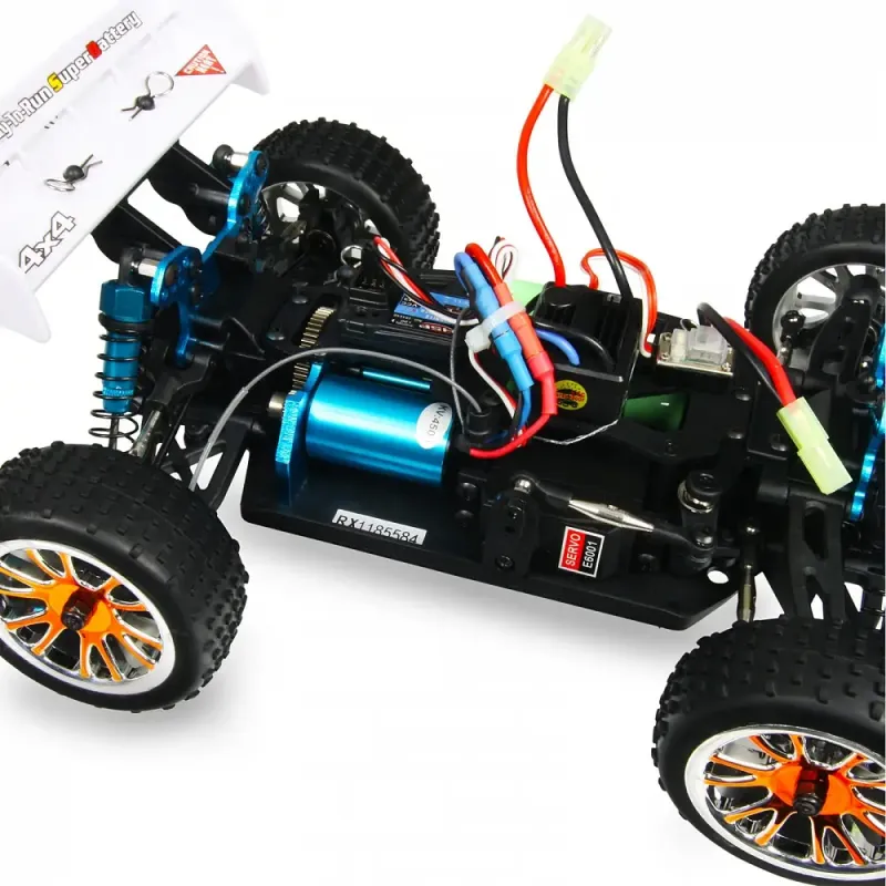 Автомобиль HSP Racing Troian Brushless Buggy 1:16 RTR 280 мм 4WD 2,4 ГГц (94185TOP)