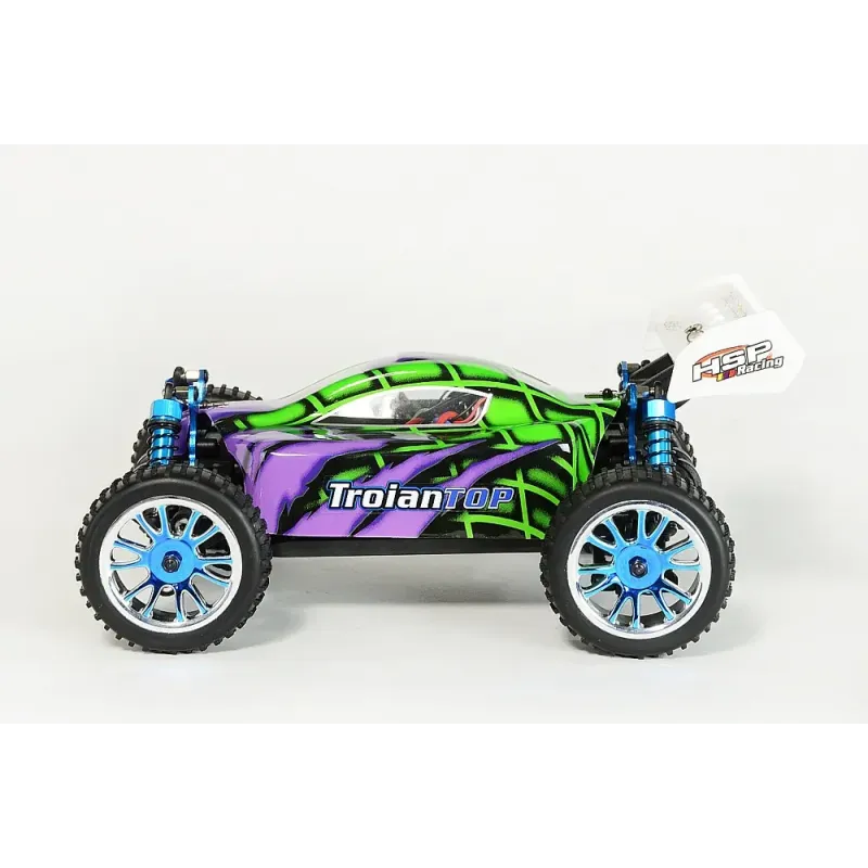Автомобиль HSP Racing Troian Brushless Buggy 1:16 RTR 280 мм 4WD 2,4 ГГц (94185TOP)