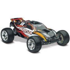 Автомобиль Traxxas Rustler XL-5 Stadium Truck 1:10 RTR 445 мм 2WD 2,4 ГГц (37054-1 Black)