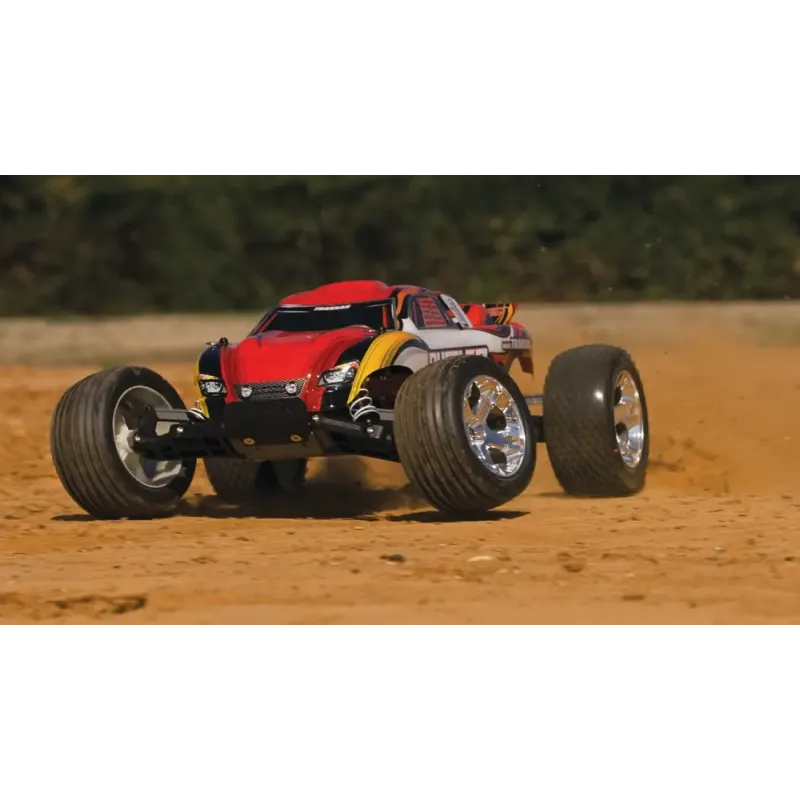 Автомобиль Traxxas Rustler XL-5 Stadium Truck 1:10 RTR 445 мм 2WD 2,4 ГГц (37054-1 Black)