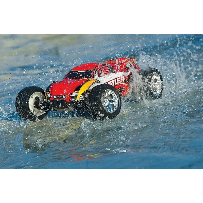 Автомобиль Traxxas Rustler XL-5 Stadium Truck 1:10 RTR 445 мм 2WD 2,4 ГГц (37054-1 Black)