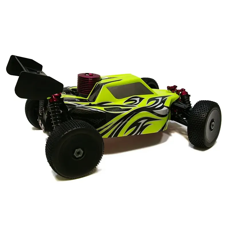 Автомобиль Thunder Tiger EB-4 S2.5 Nitro PRO Buggy 1:8 RTR 490 мм 4WD 2,4 ГГц (6243-F114)