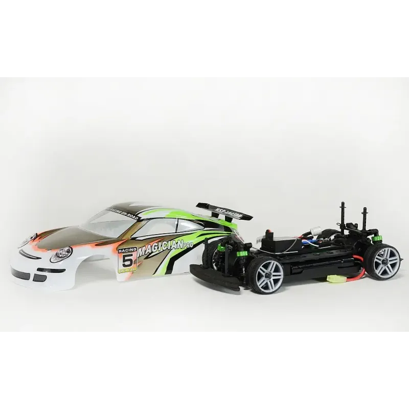 Автомобиль HSP Racing Magician Touring Car Brushless PRO 1:18 RTR 245 мм 4WD 2,4 ГГц (94802 Pro)