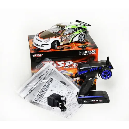 Автомобілі Автомобиль HSP Racing Magician Touring Car Brushless PRO 1:18 RTR 245 мм 4WD 2,4 ГГц (94802 Pro)
