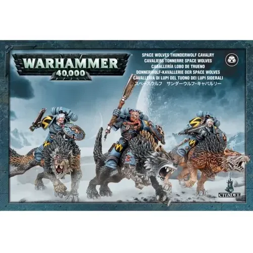 Space Wolves SPACE WOLVES THUNDERWOLF CAVALRY