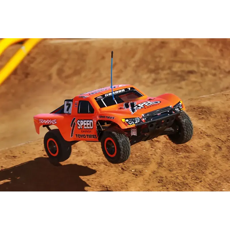 Автомобиль Traxxas Nitro Slash Short Course 1:10 RTR 565 мм 2WD TSM 2,4 ГГц (44056-3 Orange)