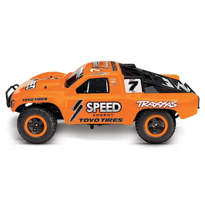 Автомобиль Traxxas Nitro Slash Short Course 1:10 RTR 565 мм 2WD TSM 2,4 ГГц (44056-3 Orange)