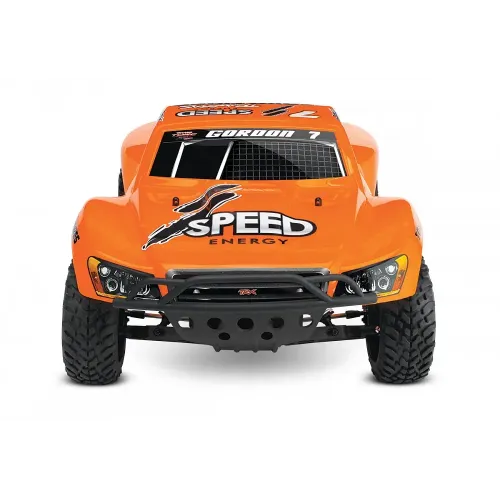 Автомобили Автомобиль Traxxas Nitro Slash Short Course 1:10 RTR 565 мм 2WD TSM 2,4 ГГц (44056-3 Orange)