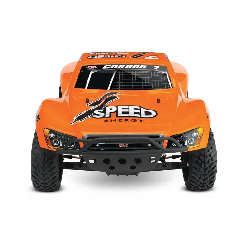 Автомобиль Traxxas Nitro Slash Short Course 1:10 RTR 565 мм 2WD TSM 2,4 ГГц (44056-3 Orange)