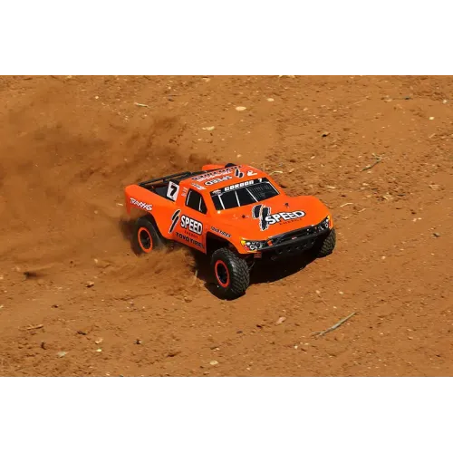 Автомобили Автомобиль Traxxas Nitro Slash Short Course 1:10 RTR 565 мм 2WD TSM 2,4 ГГц (44056-3 Orange)