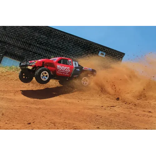 Автомобили Автомобиль Traxxas Nitro Slash Short Course 1:10 RTR 565 мм 2WD TSM 2,4 ГГц (44056-3 Red)