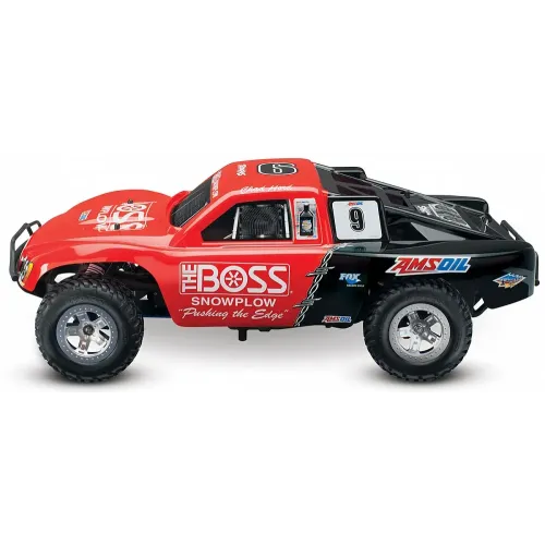 Автомобили Автомобиль Traxxas Nitro Slash Short Course 1:10 RTR 565 мм 2WD TSM 2,4 ГГц (44056-3 Red)