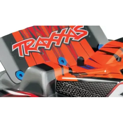Стадіум-трак Автомобиль Traxxas Rustler 2,5 Nitro Stadium Truck 1:10 RTR 438 мм 2WD 2,4 ГГц (44094-1 Blue)