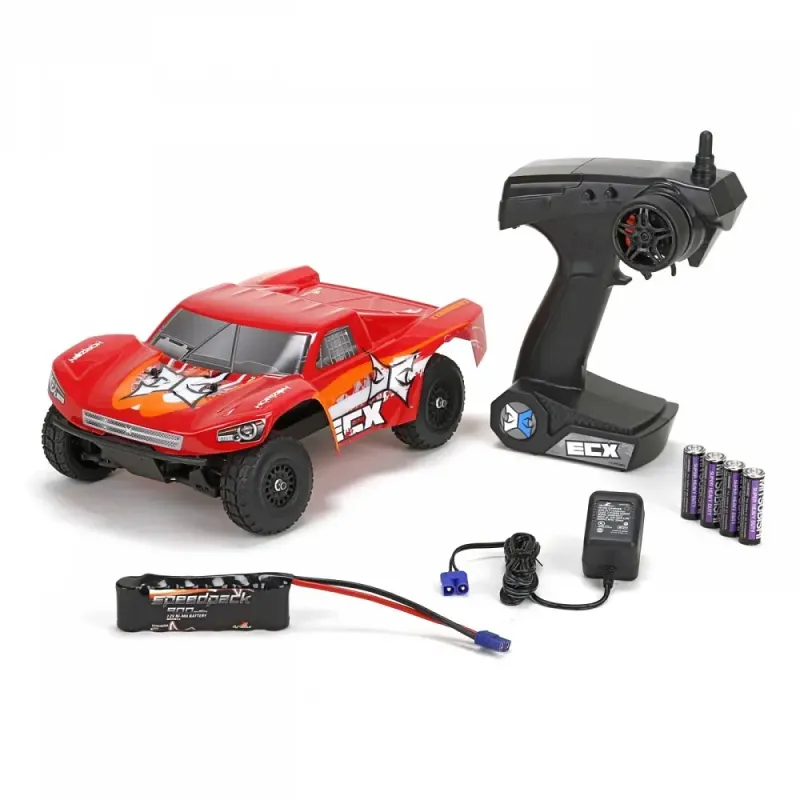 Автомобиль ECX Torment Short Course 1:18 RTR 306 мм 4WD 2,4 ГГц (ECX01001T2)