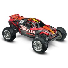 Автомобиль Traxxas Rustler 2,5 Nitro Stadium Truck 1:10 RTR 438 мм 2WD 2,4 ГГц (44094-1 Red)