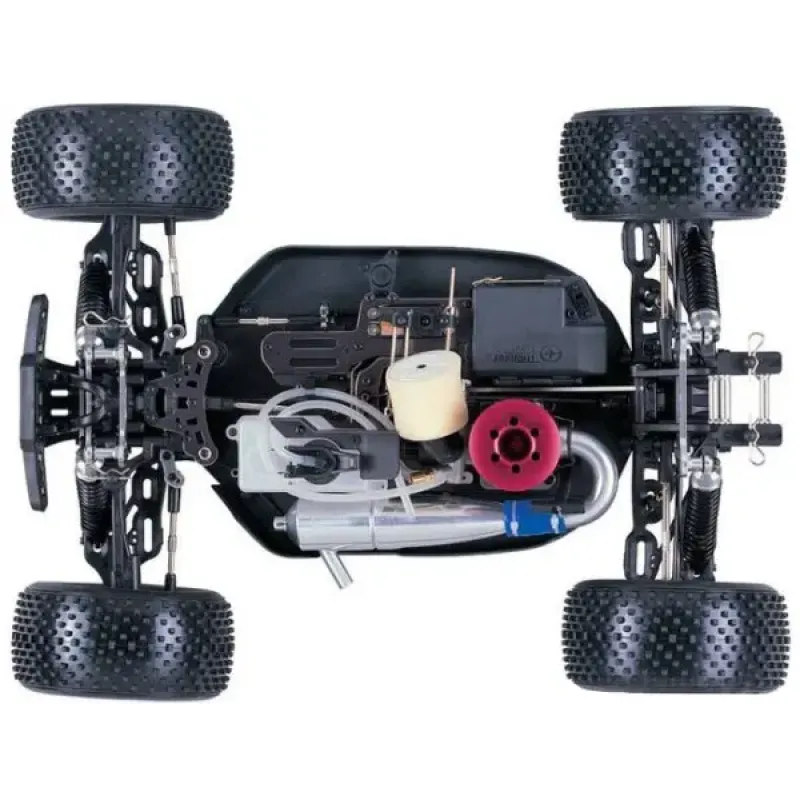 Автомобиль Thunder Tiger ST-1 Stadium Truck 28 Nitro PRO 1:8 RTR 485 мм 4WD 2,4 ГГц (6233-F113)