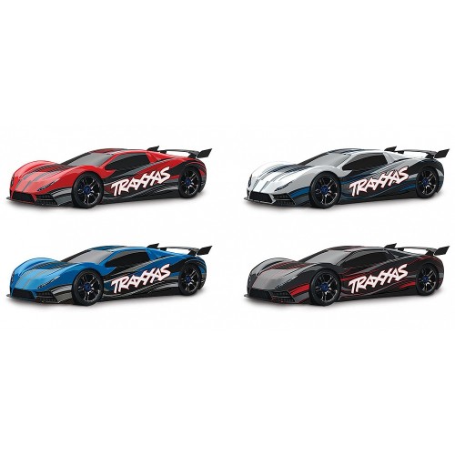 Автомобілі Автомобиль Traxxas XO-1 Brushless 1:7 RTR 686 мм 4WD 2,4 ГГц (64077 Red)