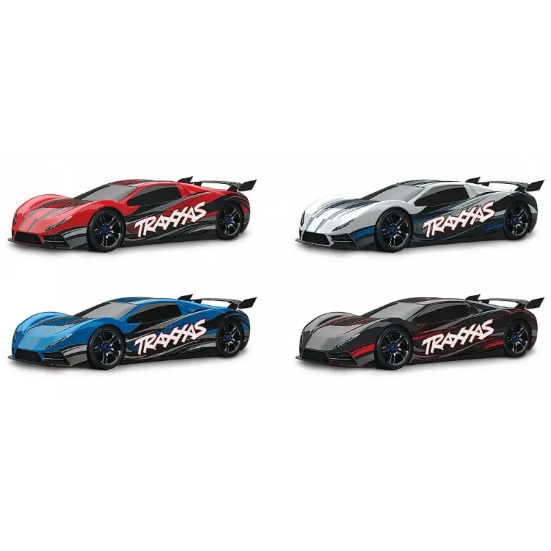 Автомобиль Traxxas XO-1 Brushless 1:7 RTR 686 мм 4WD 2,4 ГГц (64077 Red)