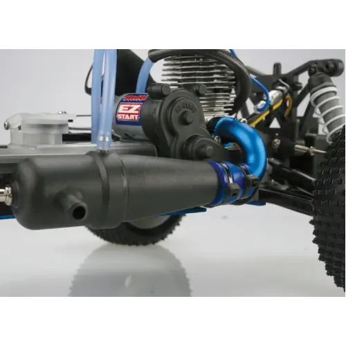 Стадіум-трак Автомобиль Traxxas Rustler 2,5 Nitro Stadium Truck 1:10 RTR 438 мм 2WD 2,4 ГГц (44094-1 SBL)