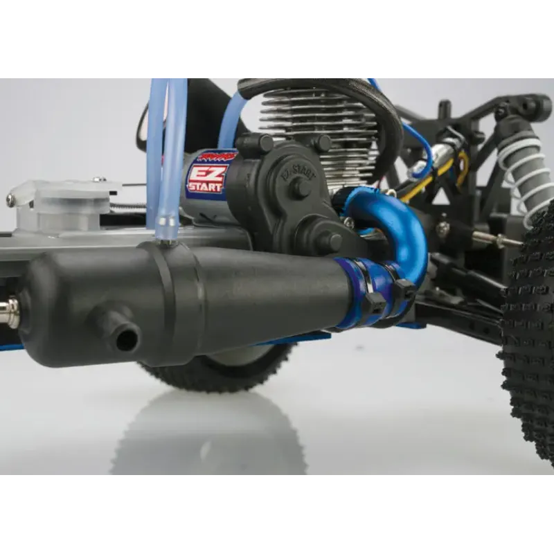 Автомобиль Traxxas Rustler 2,5 Nitro Stadium Truck 1:10 RTR 438 мм 2WD 2,4 ГГц (44094-1 SBL)