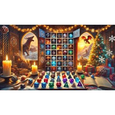 Адвент-календар для геймерів: щоденна магія кубиків і святкового настрою!