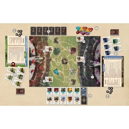 Настольная игра Защитник Короны (Royal Defense) + комикс