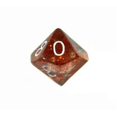 Кубик D10(0-9) блискучий (колір в асортименті)