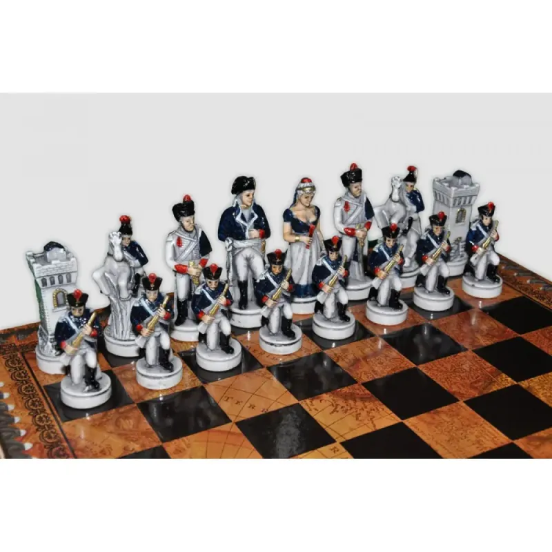 Шахові Фігури - "Battaglia Di Waterloo" (Small Size) / "Битва за Ватерлоо" (SP3659)