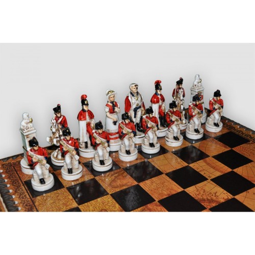 Шахові фігури Шахові Фігури - "Battaglia Di Waterloo" (Small Size) / "Битва за Ватерлоо" (SP3659)