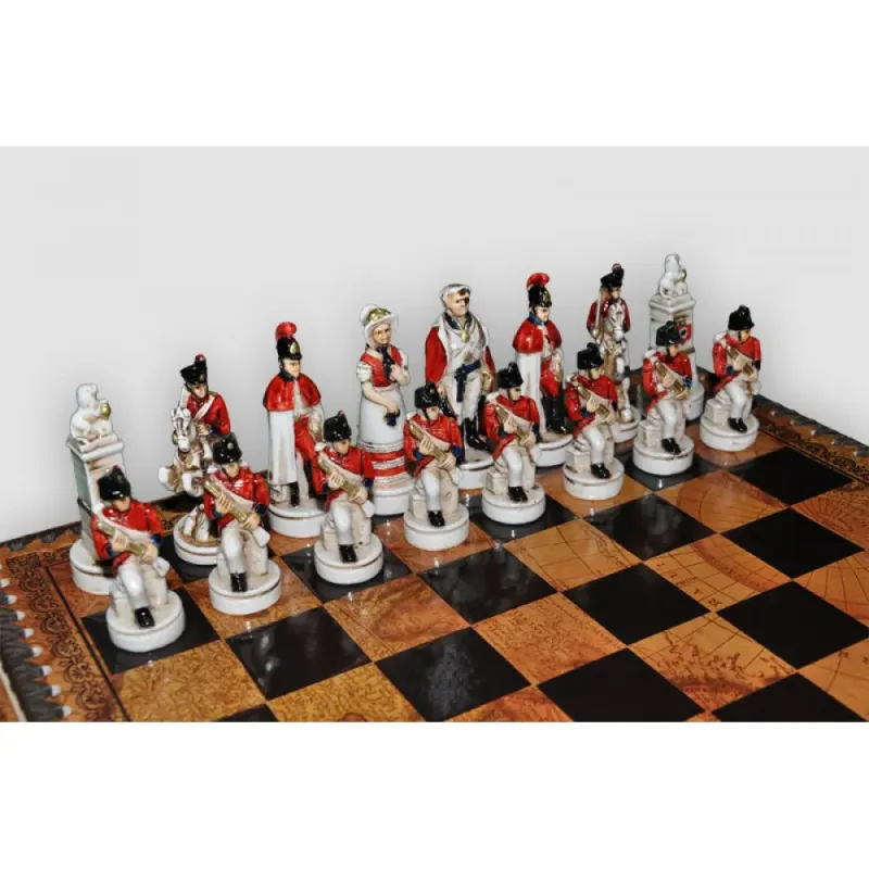 Шахові Фігури - "Battaglia Di Waterloo" (Small Size) / "Битва за Ватерлоо" (SP3659)