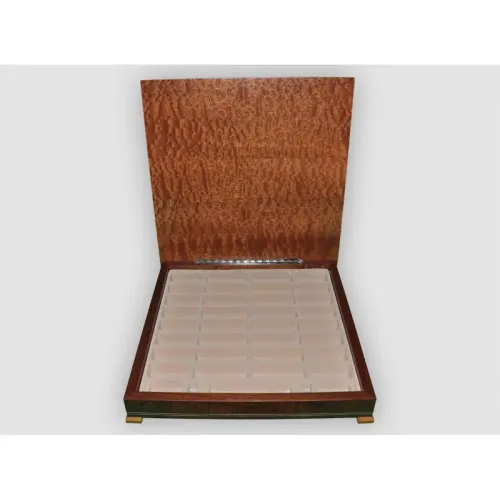 Шахові дошки Box Marrone /Шахове Поле-Бокс З Місцем Для Укладання Шахів (Коричнева Дошка) (CD33G)