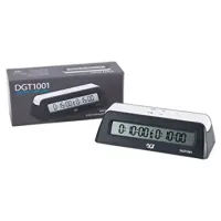 Годинник DGT 1001 чорно-білий